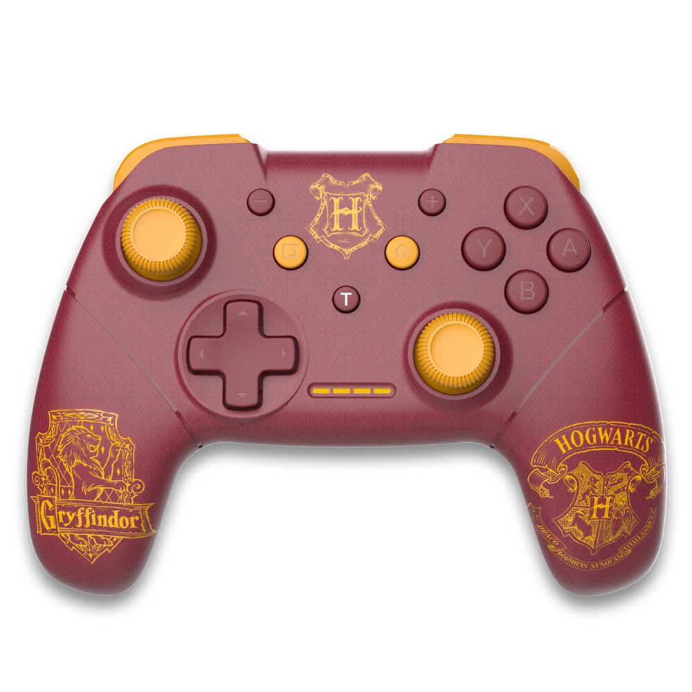 Freaks And Geeks Harry Potter - Gryffindor Wireless Controller For Switch With 1M Cable - Red