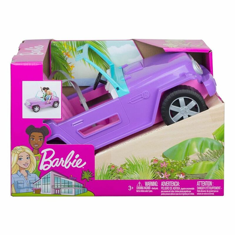 Barbie Purple Jeep Vehicle