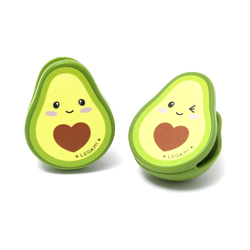 Legami Bag Clips - Avocado