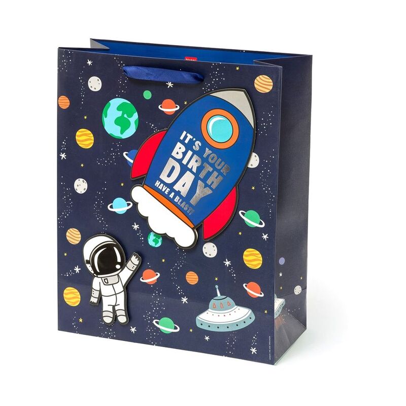 Legami Gift Bag - Large - Space Legami Gift Bag - Large - Space