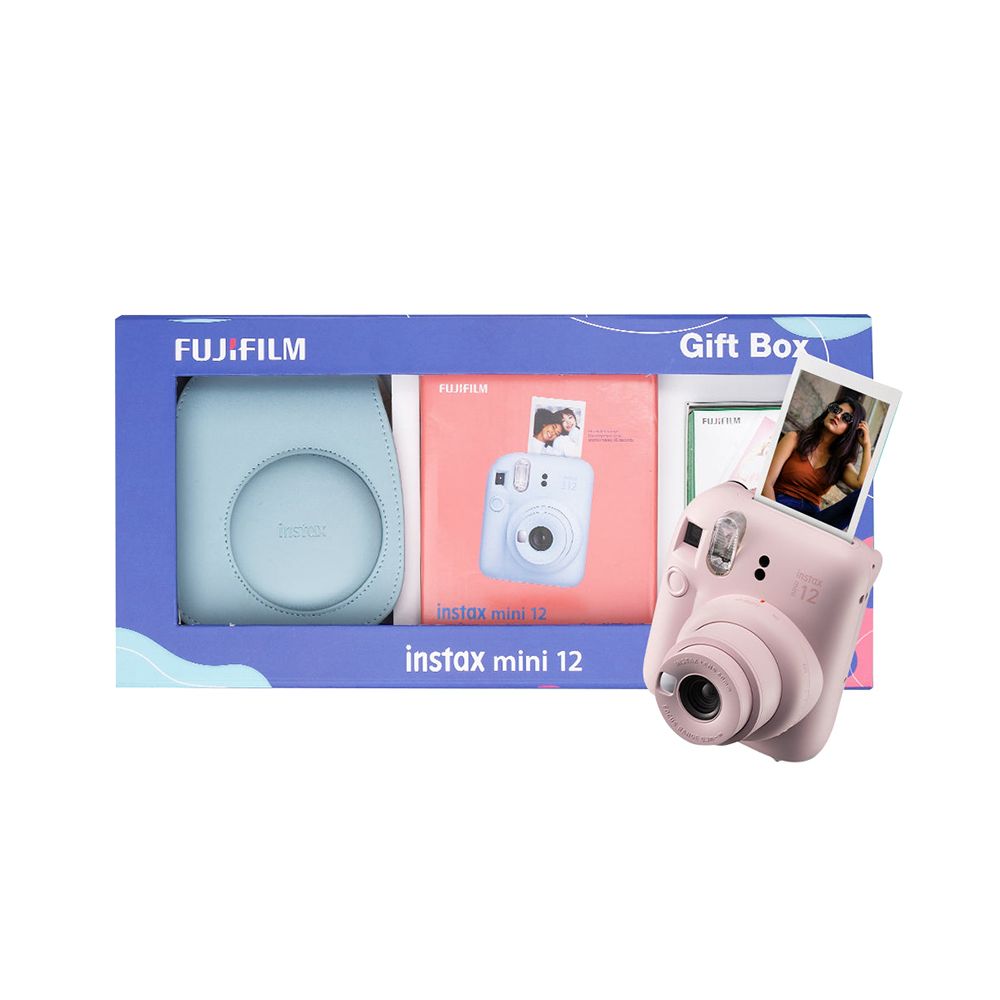 Fujifilm Instax Mini 12 Gift Box - Pink