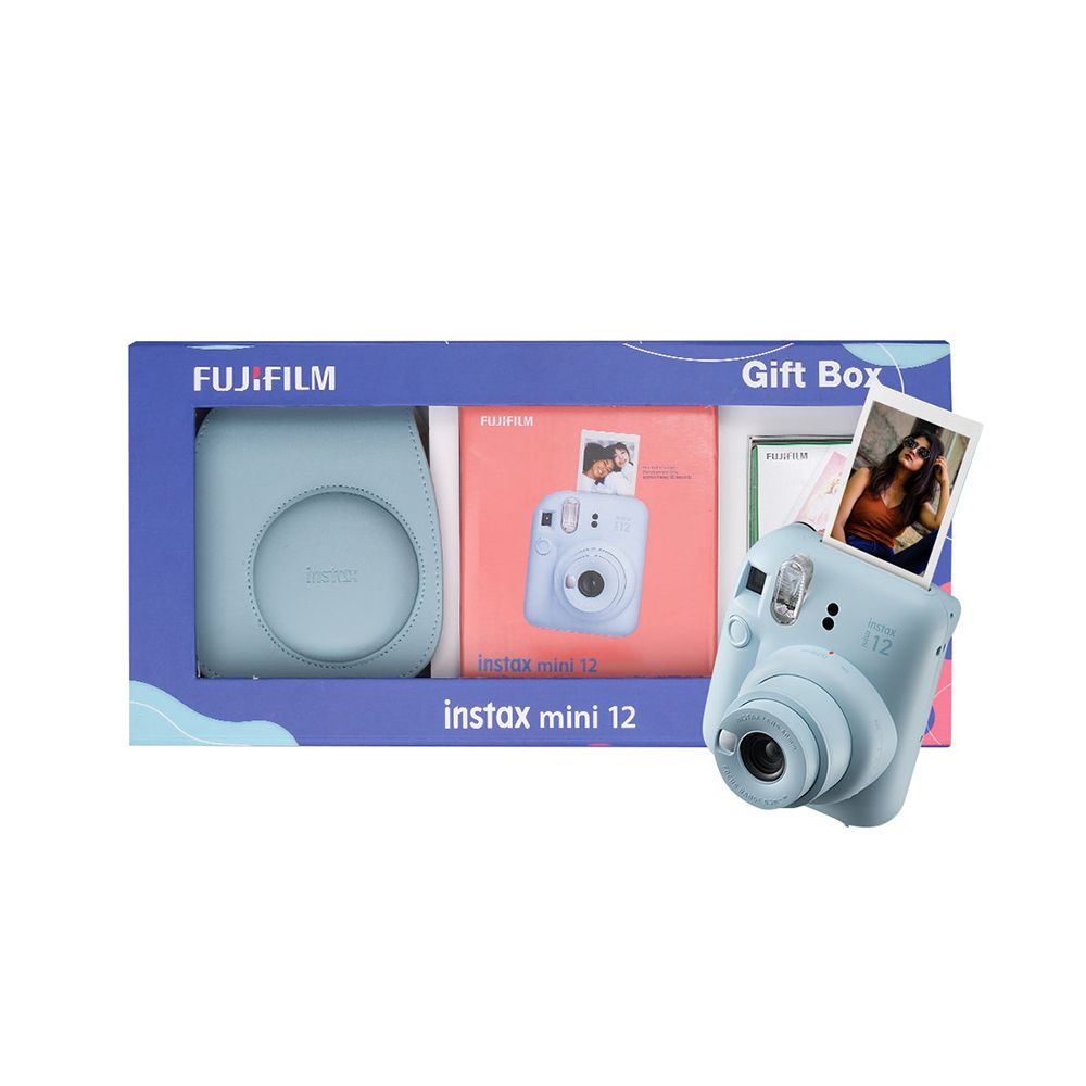 Fujifilm Instax Mini 12 Gift Box - Blue