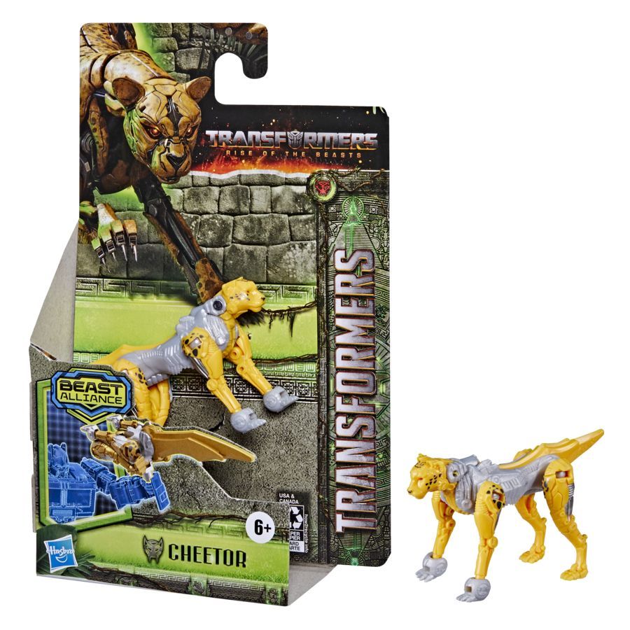 Hasbro Transformers Rise of the Beasts - Beast Alliance Cheetor Transformer 3-Inch Action Figure F4599