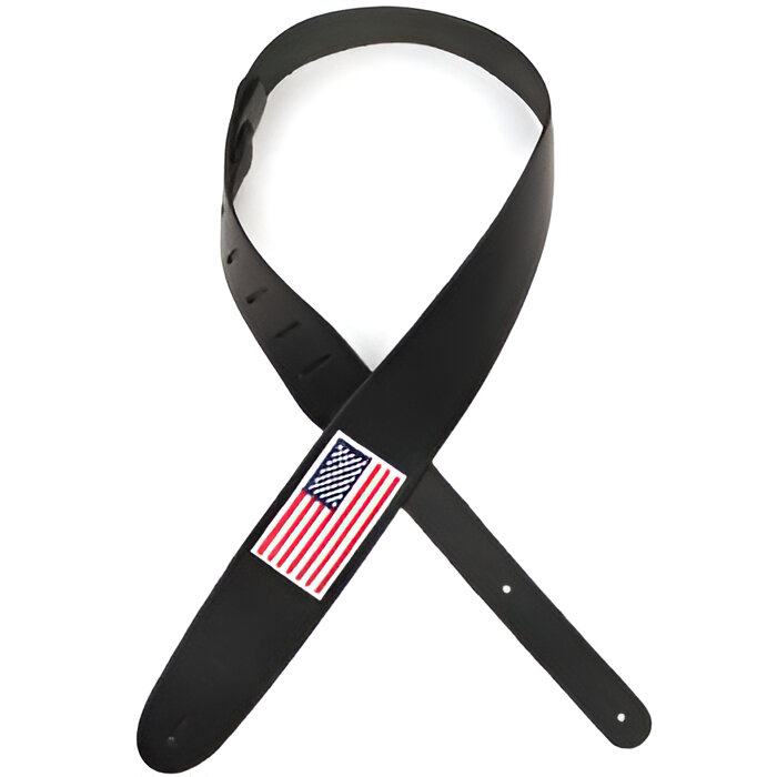 D'Addario 25PL01 Planet Waves Icon Collection Guitar Strap - American Flag Patch