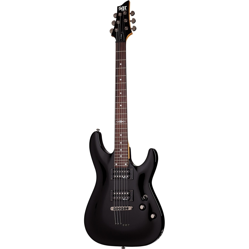 Schecter 3800 Electric Guitar SGR C-1 - Gloss Black