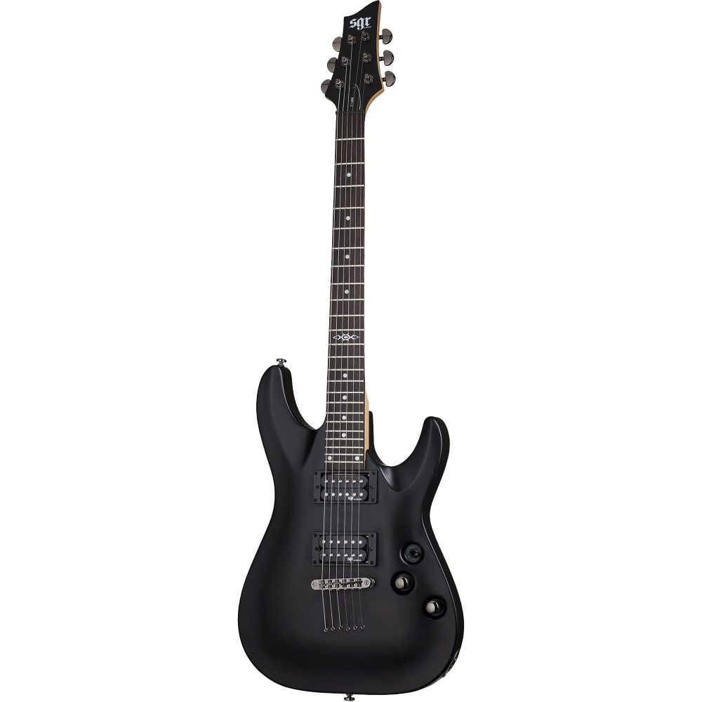 Schecter 3801 Electric Guitar SGR C-1 - Midnight Satin Black