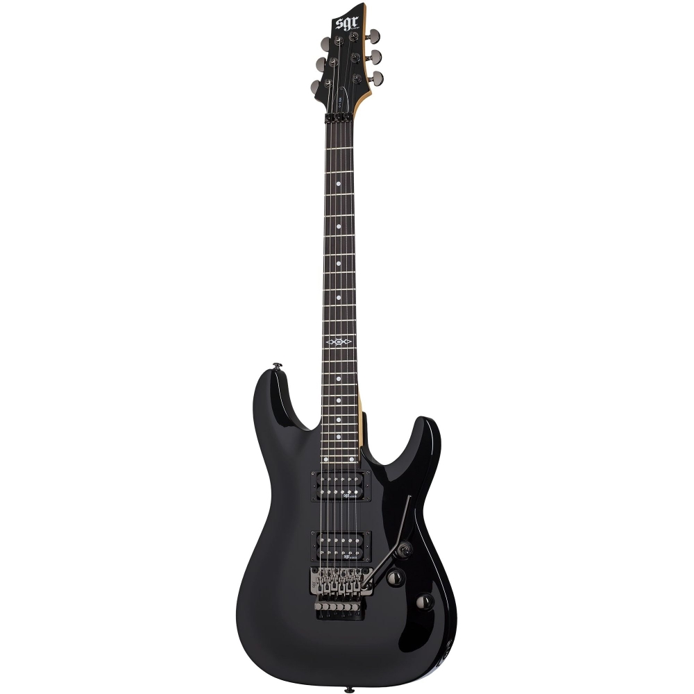 Schecter 3835 Electric Guitar SGR C-1 FR - Gloss Black