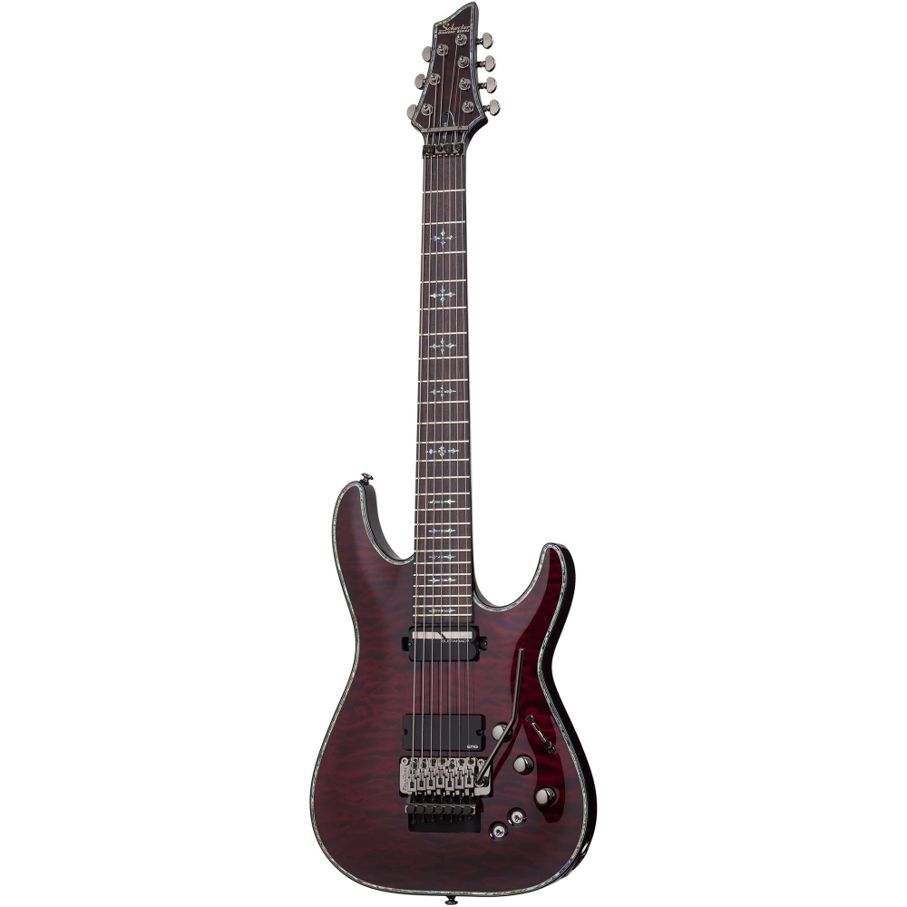 Schecter 1829 Electric Guitar Hellraiser C-7 FR S -Black Cherry (BCH)