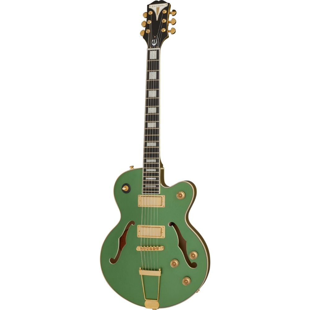 Epiphone ETUEEGMGH1 Uptown Kat ES Semi-Hollowbody Electric - Emerald Green Metallic