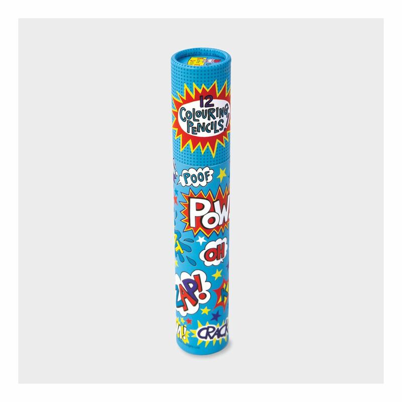 Rachel Ellen Designs Coloured Pencil Set Super Hero