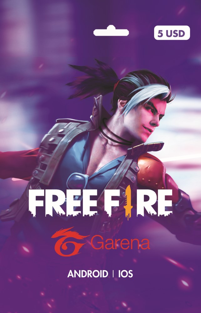 Free Fire 5 USD - 530 Diamonds (Digital Code)