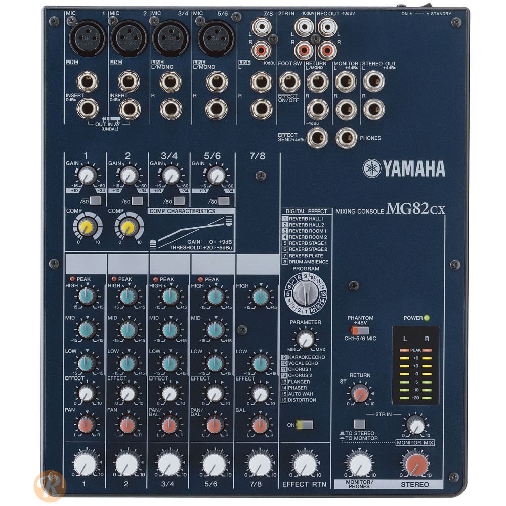 Yamaha MG82Cx Analog Mixer