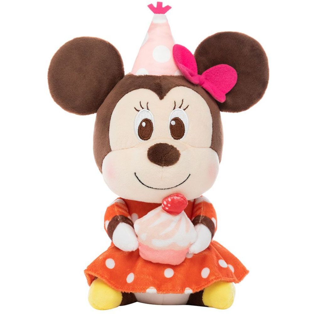 Disney Plush Sweetheart Collection 12-Inch Minnie Celebration Plush Toy