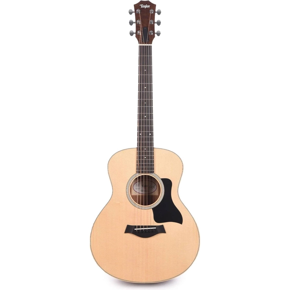 Taylor GS Mini Sapele Acoustic Guitar - Natural with Black Pickguard - Includes Mini Hard Bag