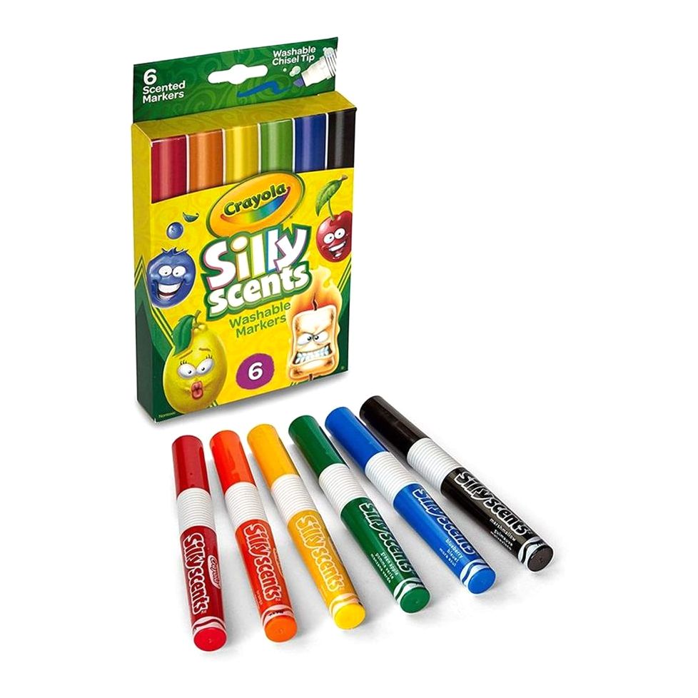 Crayola Silly Scents Wedge Tip Scented Washable Markers