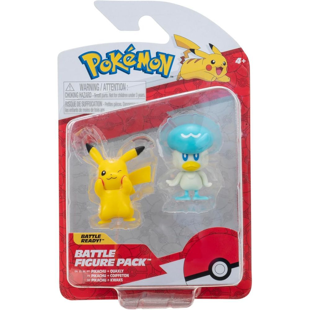 Jazwares Pokemon First Partner Battle Figure (Pack of 2) (Assorted - Includes 1)