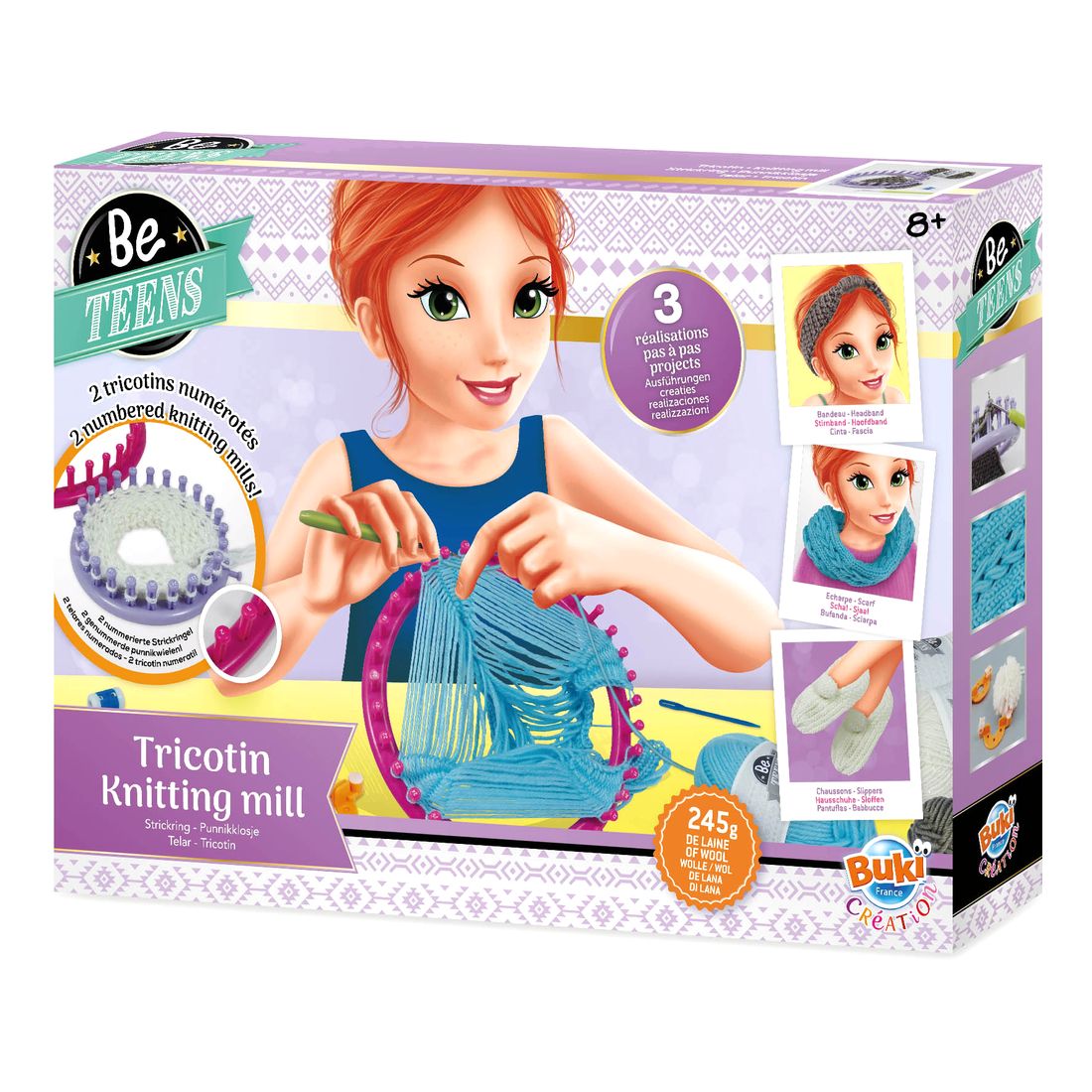 Buki France Be Teens Knitting Mill Craft Kit