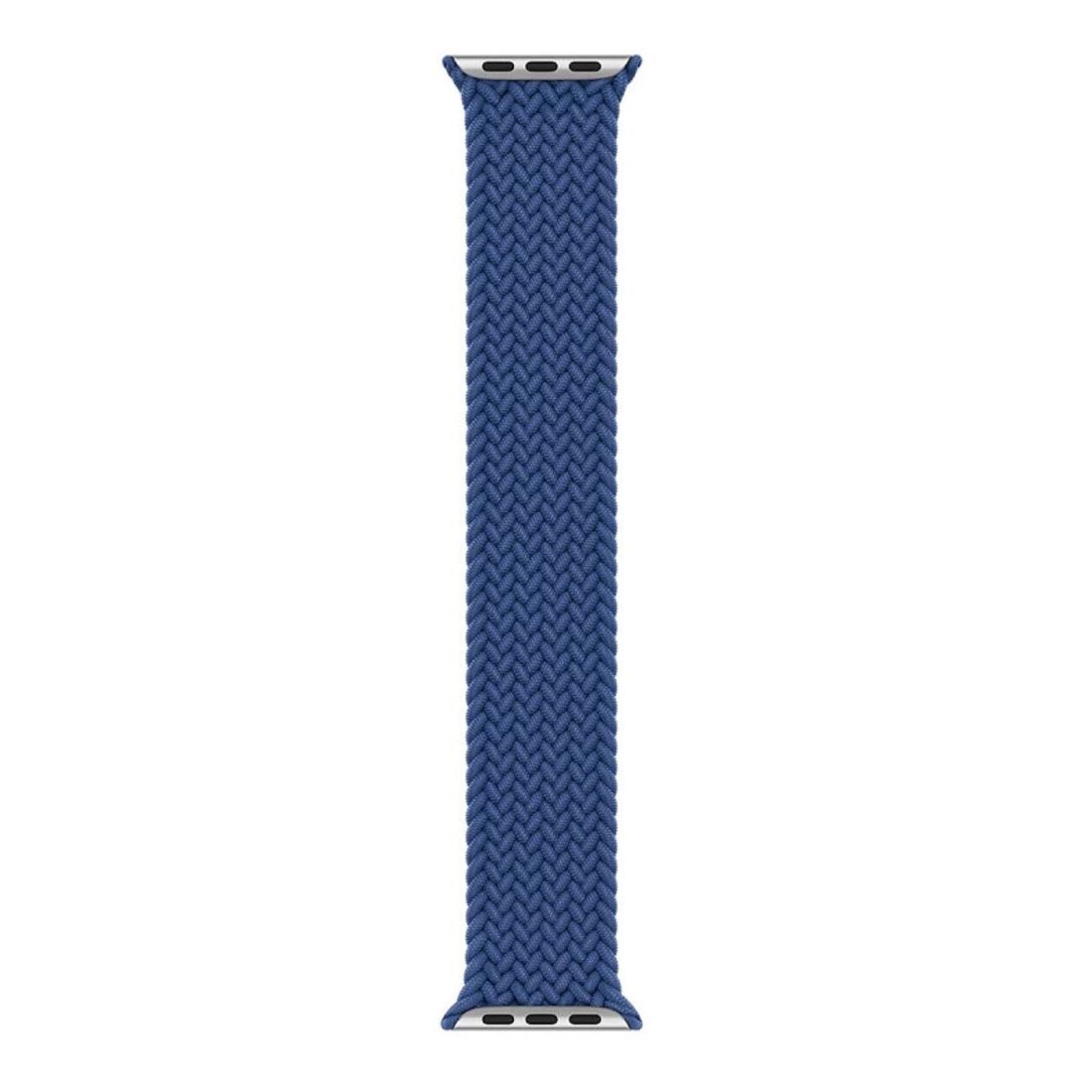 HYPHEN Oxnard Braided Apple Watch Band 38-40mm Medium Blue (Compatible with Apple Watch 38/40/41mm)