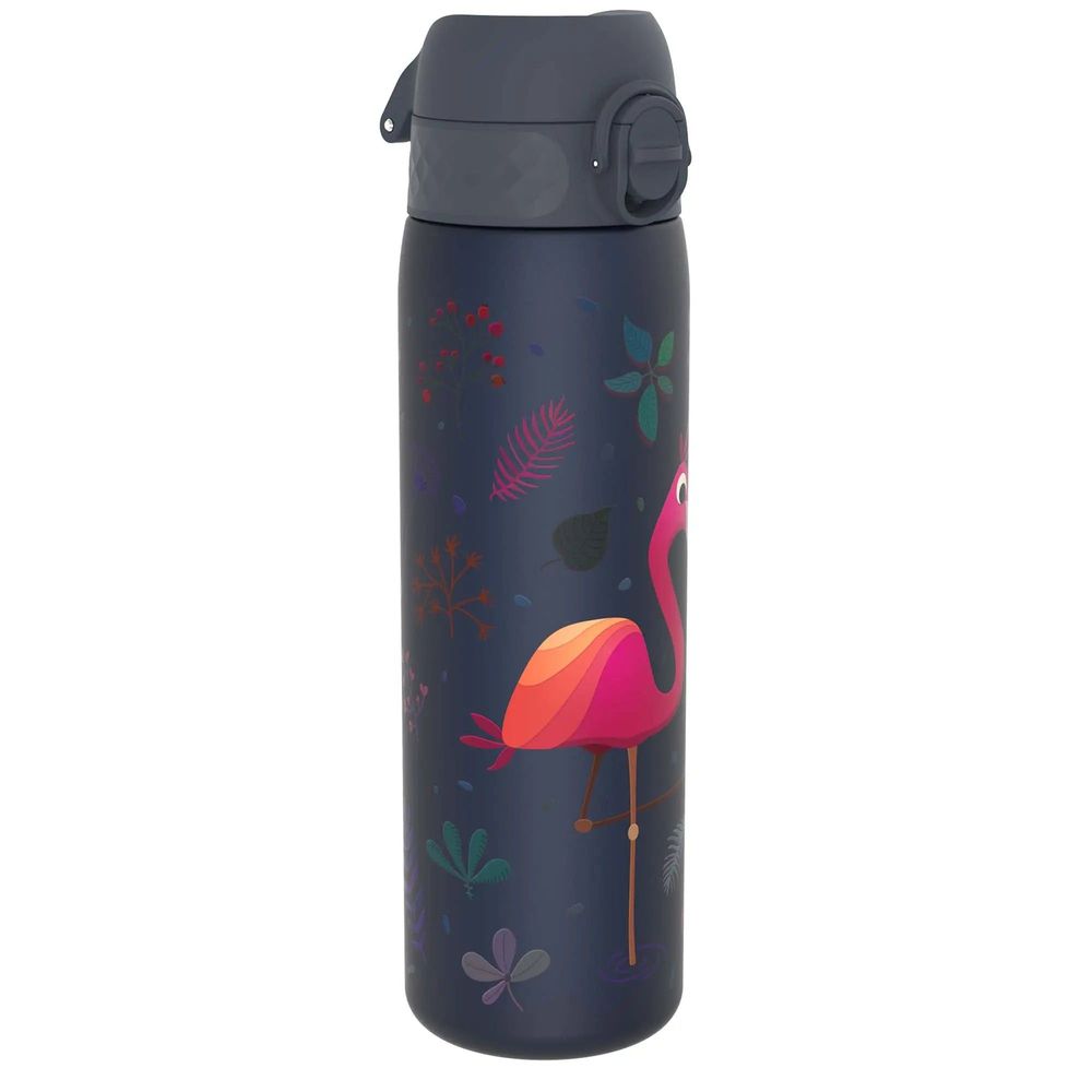 ION8 Pod Leak Proof BPA Free Kids Water Bottle 500 ml Flamingo