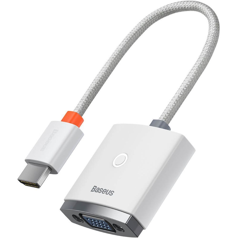 Baseus Lite Series Adapter HDMI to VGA - White