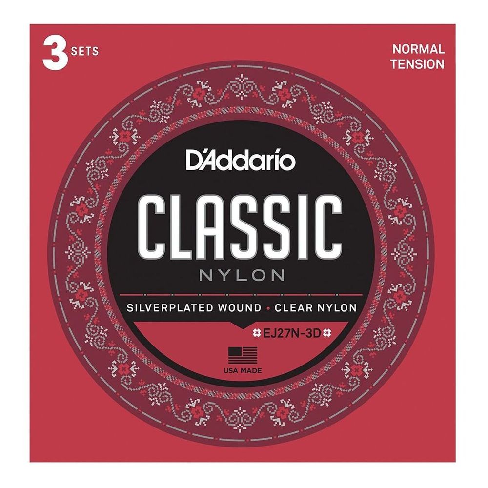 D'Addario EJ27N Student Classical Guitar Strings - Normal Tension