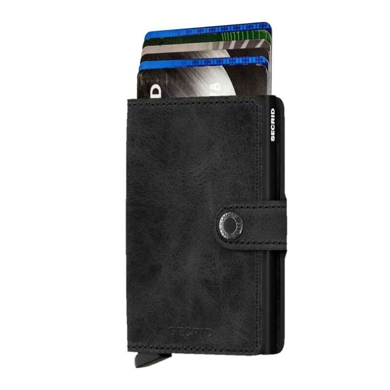 Secrid Miniwallet Vintage Leather Black