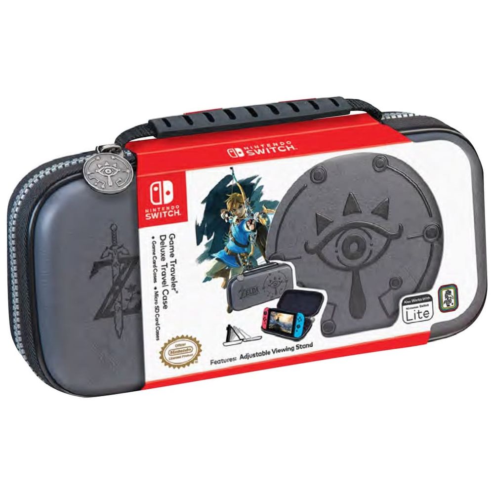 RDS Industries Nintendo Switch Game Traveler Deluxe Travel Case - Zelda Shelkah Eye