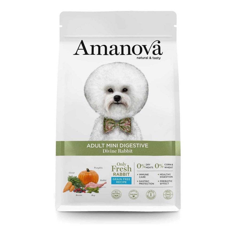 Amanova Dry Adult Mini Digestive Divine Rabbit - 2kg