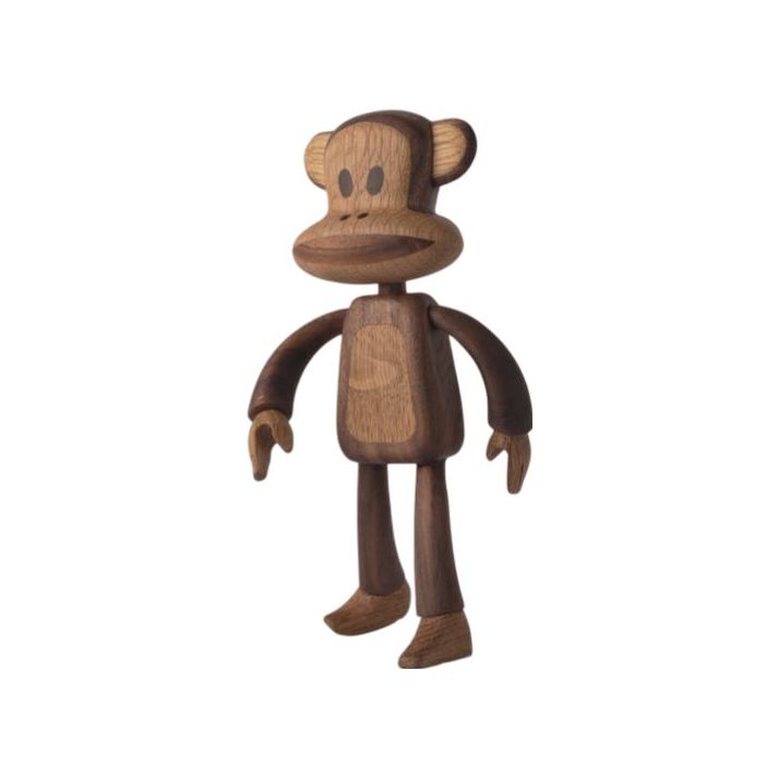 Boyhood Paul Frank Julius Walnut Oak Wood Display Figure - Small (15cm)