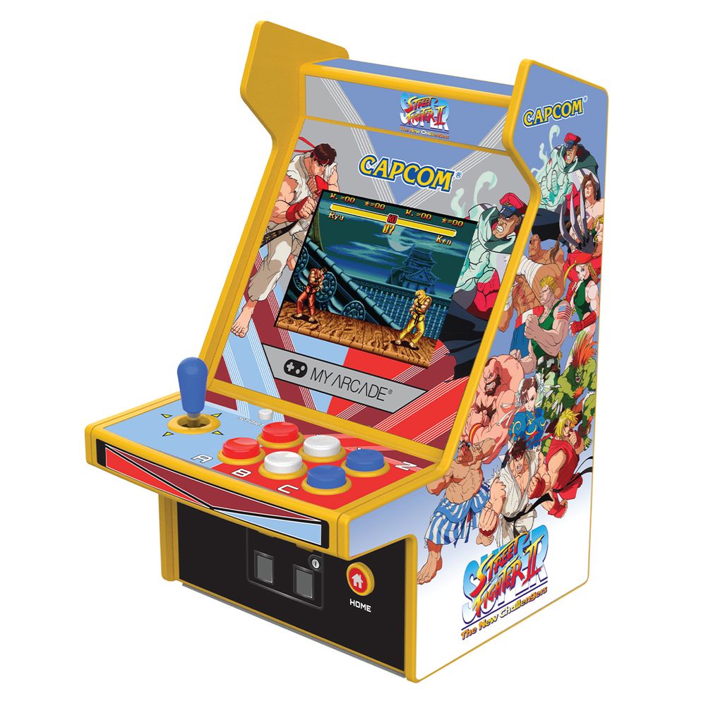 My Arcade Micro Player Super Street Fighter II Portable Retro Arcade (2 Games In 1) (6.7-Inch)