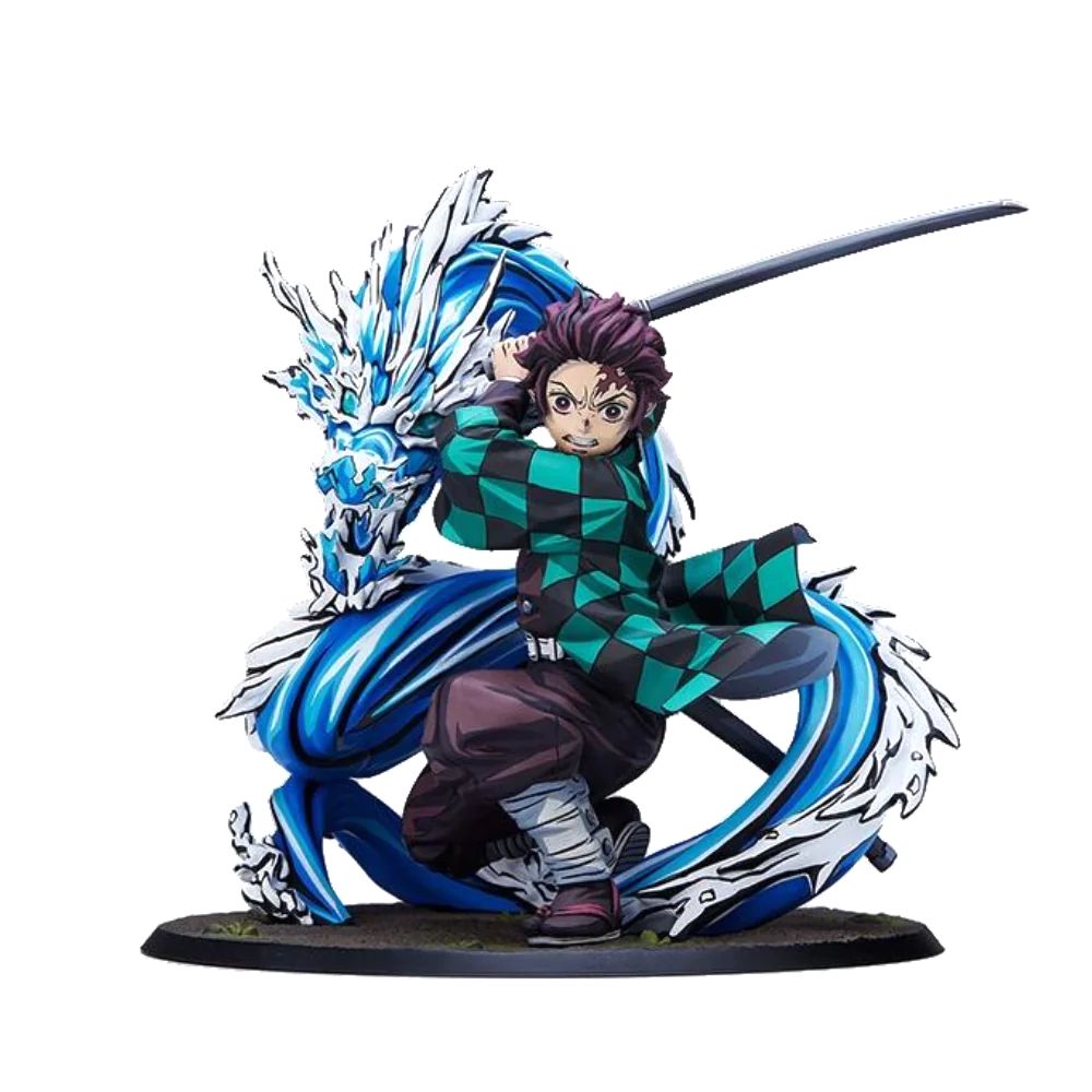 Aniplex Demon Slayer Kimetsu No Yaiba Tanjiro Kamado Total Concentration Paint Version 19cm Figure