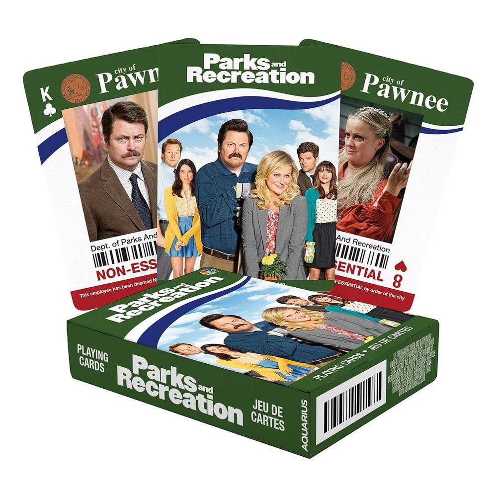 Aquarius Parks & Recreation Playing Cards