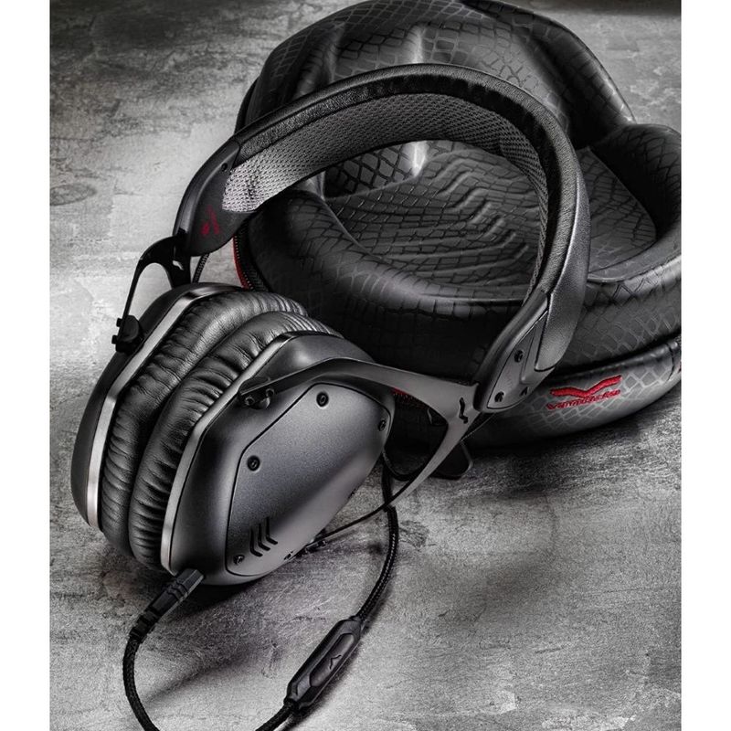 V-MODA Crossfade LP2 Over-Ear Noise-Isolating Metal Headphone - Matte Black