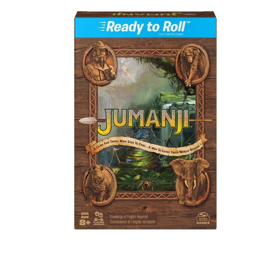 Spin Master Game Jumanji Ready To Roll Travel Game