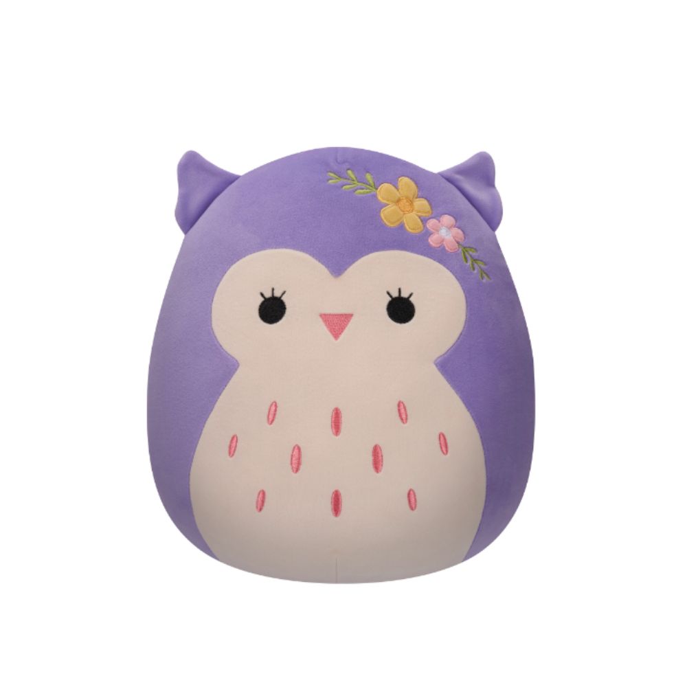 Squishmallows Holly The Purple Owl 12-Inch Plush Toy