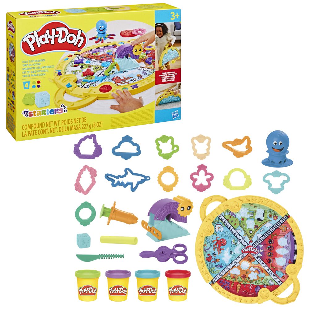 Play-Doh Fold N Go Playmat Starter Set
