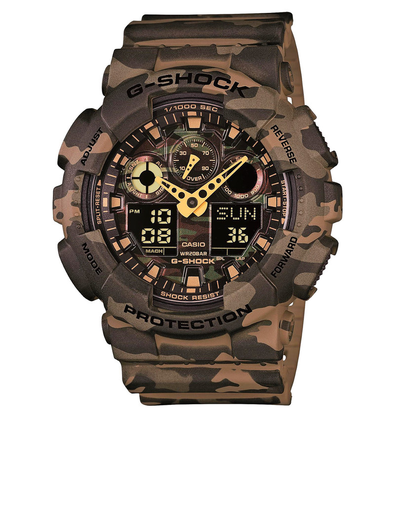 Casio G-Shock GA-100CM-5ADR Analog/Digital Watch