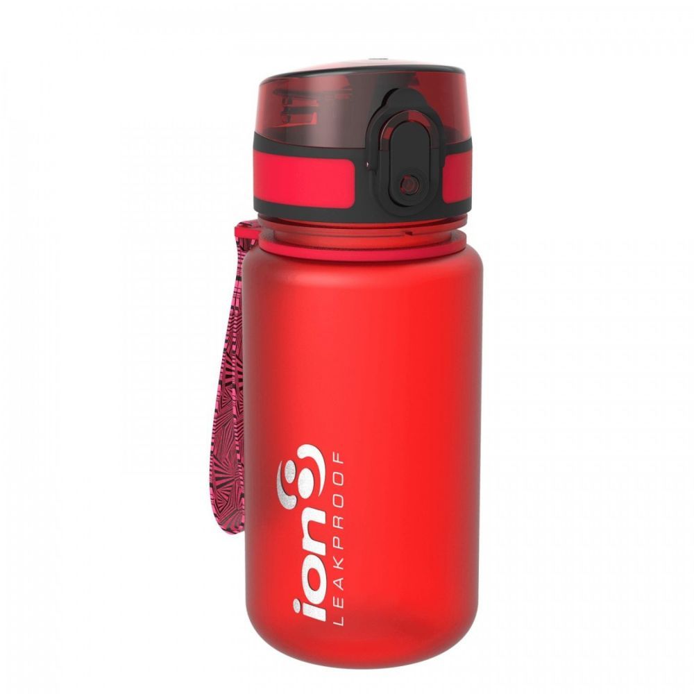 ION8 Pod Leak Proof BPA Free Water Bottle 350 ml Red