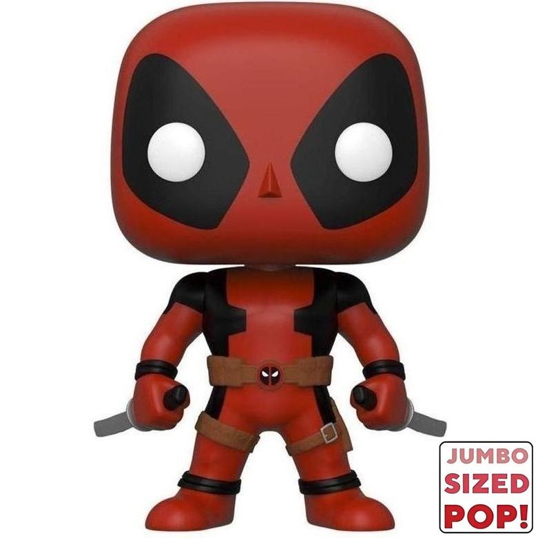 Funko Pop! Jumbo Marvel Deadpool with Swords Vinyl Figure 10 Inch