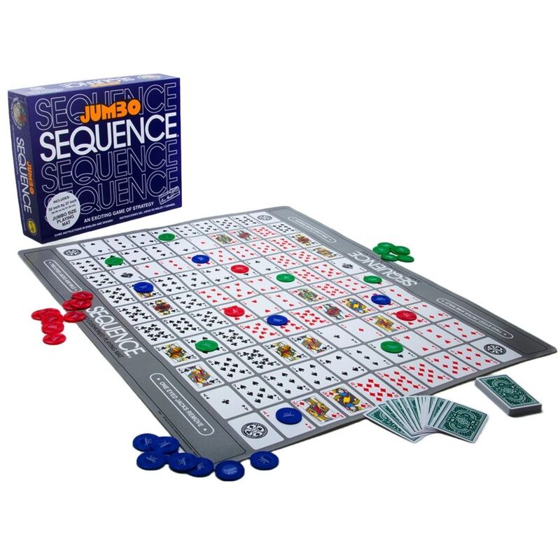 Jax Jumbo Sequence Board Game