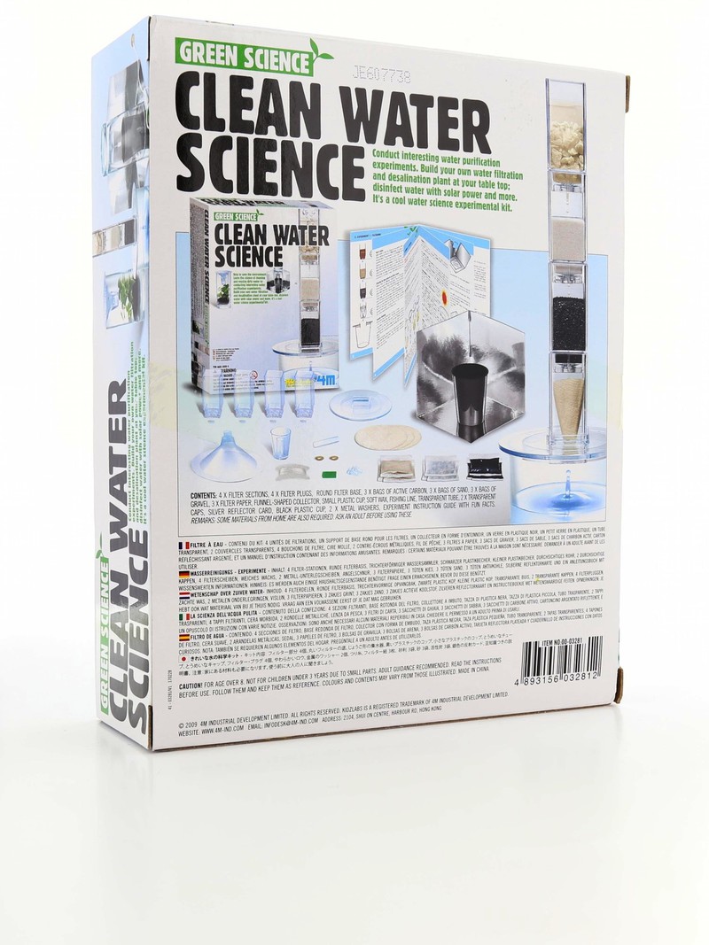 4M Kidz Labs Green Science Clean Water Science