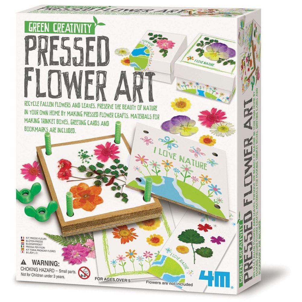 4M Craft Green Creativity - Pressed Flower Art