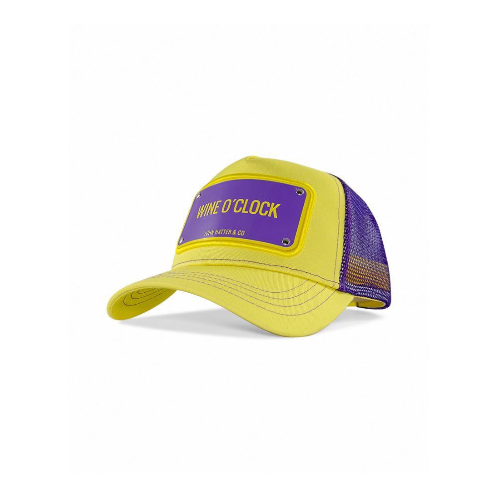 John Hatter Wine O' Clock Unisex Cap Yellow/Purple