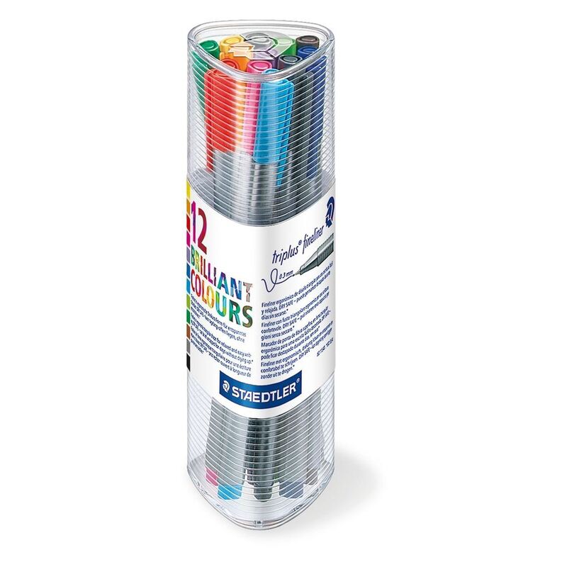 Staedtler Triplus Fineliner Pens (Set of 12)