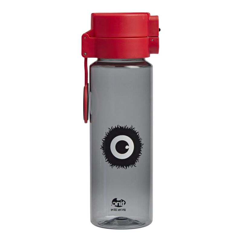 Tinc Kronk Flip & Clip Water Bottle Black 500ml