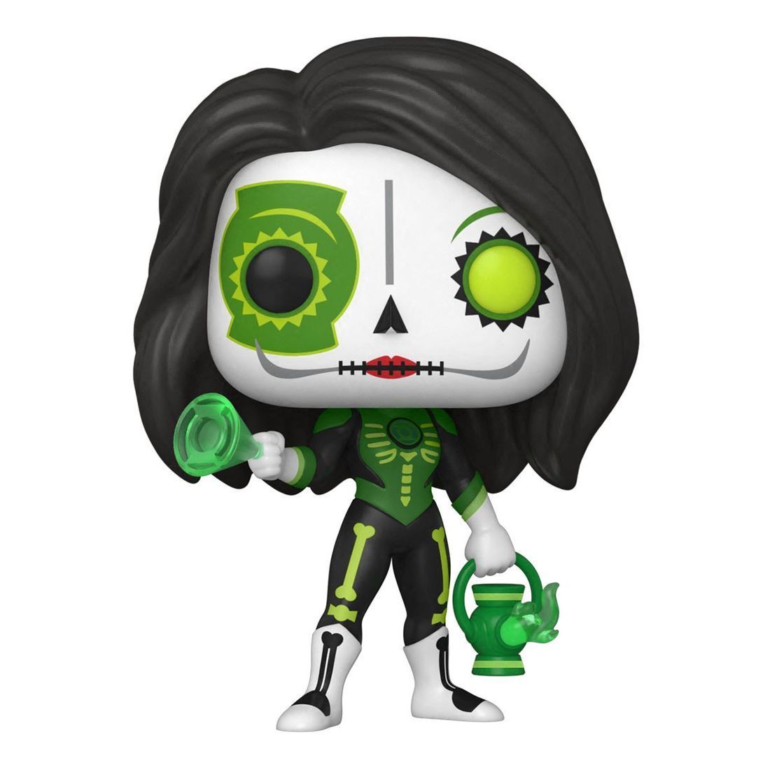 Funko Pop Heroes Dia De Los DC Green Lantern Jessica Vinyl Figure