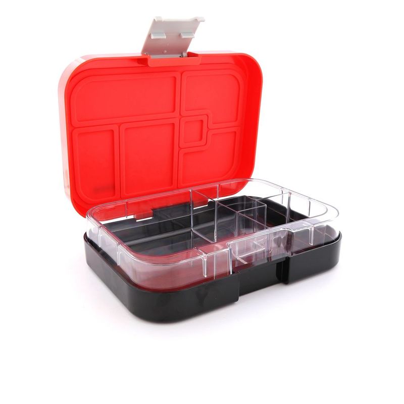 Munchbox Mini4 The Red Back Red/Black/Gray Lunchbox