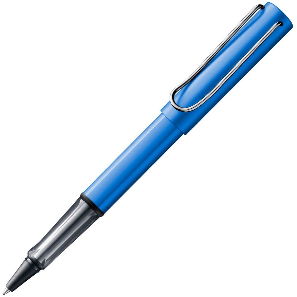 Lamy 328 Rollerball Pen Al-Star/Ocean Blue