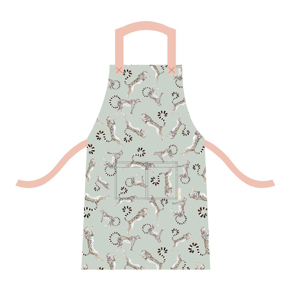 Yvonne Ellen Apron Cheetah