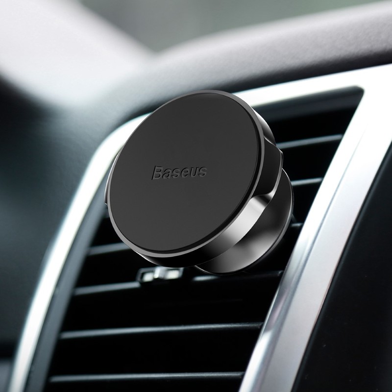 Baseus Small Ears Magnetic Car Vent Suction Bracket Black